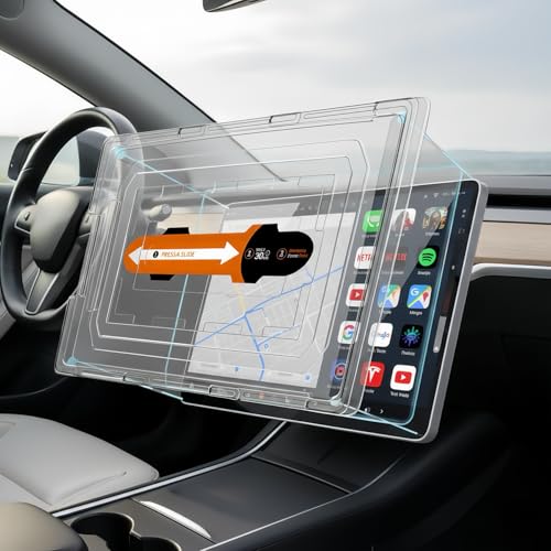 Screen Protector for Tesla Model Y Juniper 2026 – 16 Inch High-definition Tempered Glass [Anti-Glare & Anti-Fingerprint] 16'' Display Protector, Model YL Accessories